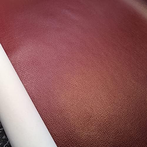 [Deep Rose] 18,5 x 54 in. Лепички код за поправка на кожа голема лепенка винил само-леплива лента за faux pu кожа стол за автомобили возач седиште