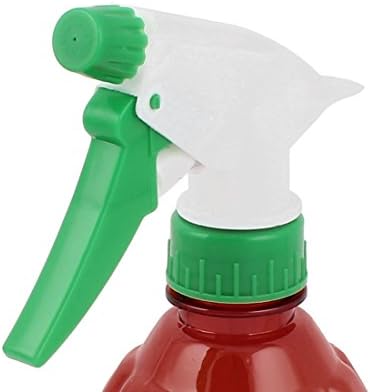 Ruilogod Пластична вода распрскувач за распрскувач со шише за шишиња за коса 530 ml чиста црвена боја (ID: CAB 39D 5B2 501 BAE