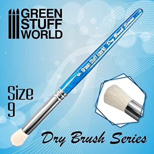 Greenstuff World GSWD-2956 Blue Series Sur Sury Blur Blur Brush Size 9 Alte за боја