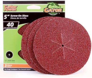 Ali Industries 3032 60 25 CT Grit Disc, 5-инчен x 1/4-инчен, 5-пакет