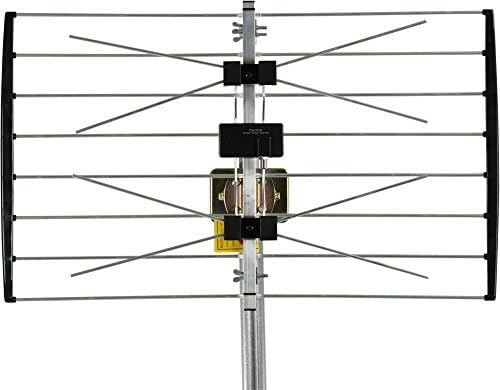 Канален мајстор Ултратана на отворено ТВ антена мулти -насочен прием од 180 ° за покрив, таванот, настрешницата, оџакот, wallидот или
