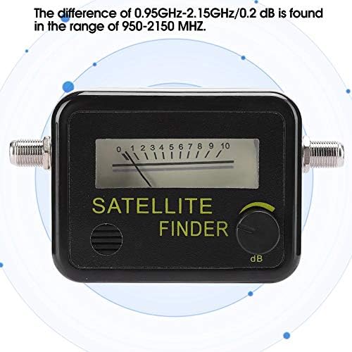 Пронаоѓач на сигнал за дигитален сателитски сигнал FOSA1 Добро за кампери, мерач на сигнал мерач Преносен сателитски пронаоѓач на сателит, чинија