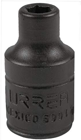 Уреа Удар Приклучок-6мм 6-Точка Краток Приклучок со 1/4 Диск &засилувач; Црн Оксид Слој-6906М