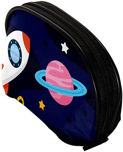 Тоалетна Торба, Козметичка Торба За Шминка За Патувања За Жени Мажи, Цртан Филм Вселенска Планета