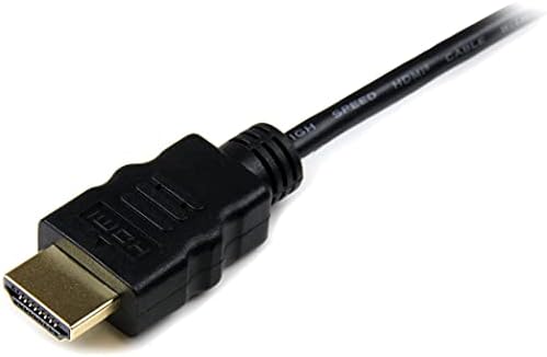 Startech.com 3FT Micro HDMI до HDMI кабел со Ethernet - 4K 30Hz Видео - Издржлив микро HDMI Type -D до HDMI 1.4 Адаптер кабел/кабел за конвертор