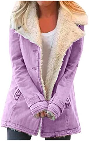 Плус јакна со големина Топли жени со облека за надворешни работи за зимски лапчиња плишани атлетски јакна жени копче дами композитни
