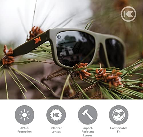 Knockaround Torrey Pines Поларизирани очила за сонце за мажи и жени, целосна заштита од UV400
