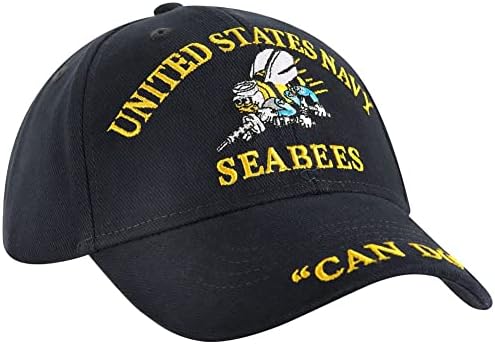 Медали на Америка Ест. 1976 Seabees везена сина капа
