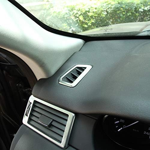 ABS Chrome Dashboard Air Claterioning Vent Внатрешни додатоци за Land Rover Discovery Sport 2015-2019