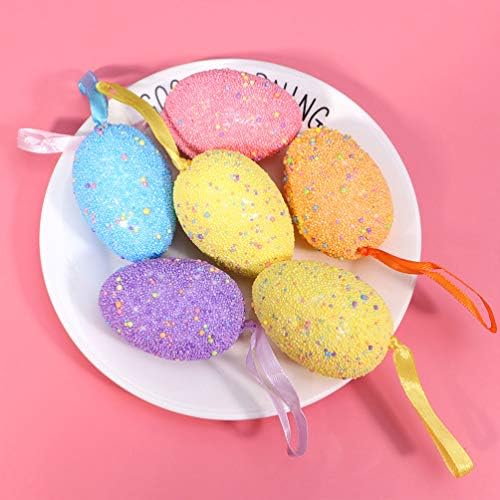 Toyandona детски играчки пена Велигденско јајце, 10 парчиња занаетчиски комплет за украси за украси за велигденска забава деца играчки