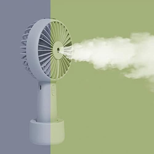 Рачен Вентилатор Мини Пренослив УСБ Вентилатор За Рачно Ладење На Полнење Со Прилагодливи 3 Брзини И 20мл Ладилник За Прскање На Воздухот