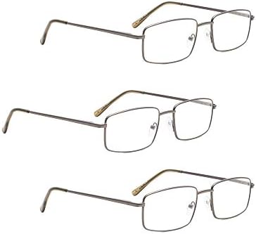ЛУР 4 Пакувања Класични Очила За Читање + 3 Пакувања Метални Очила За Читање