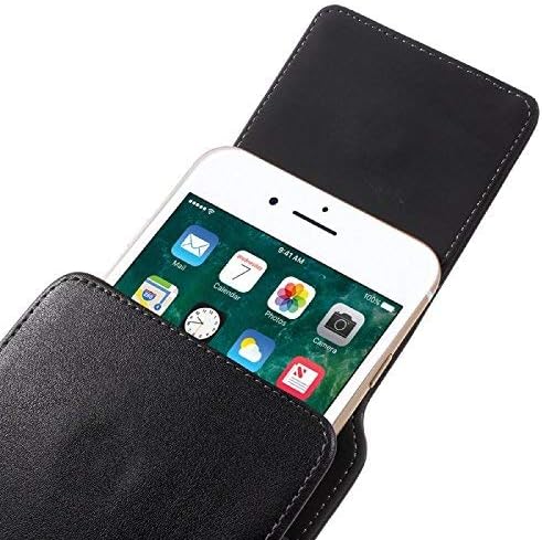 iPhone 12 Pro Max Футрола, Трговија Коњ Вертикална Вртливата Торбичка За Носење Случај Со Појас Клип Футрола Капак за iPhone 12 Про Макс