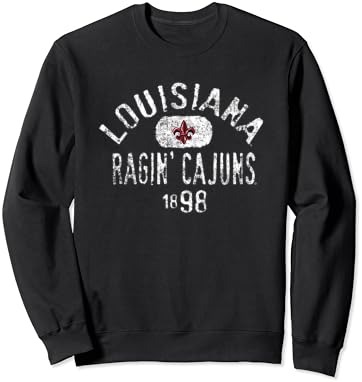 Луизијана Лафајет Рагин 'Кајјунс 1898 Гроздобер лого џемпер