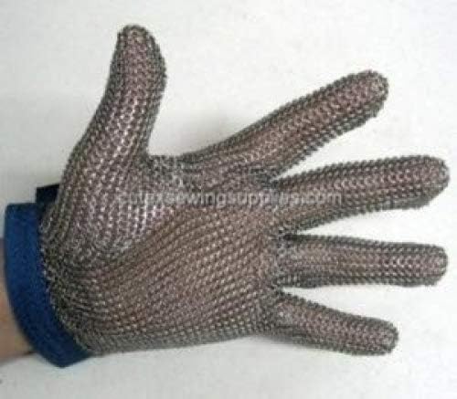 Безбедносна ракавица од метална мрежа од не'рѓосувачки челик - 5 реверзибилна со прсти - лево или десно