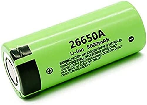 Morbex 26650A 5000mAh 3,7V Li-Ion батерија, полнење што се користи за LED Flashlight Video Doorbell Camera Camera Remote Contain Mini For Protable