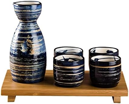 Ggebf рачно насликана, постави керамички керамика за саксии за вино порцелан чај сад постави дома домаќинства за пијалоци за пиење