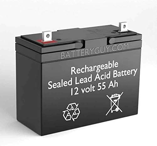 Батеригај P301 - 3hd C Замена 12v 55Ah SLA Батерии Бренд Еквивалент-Количина на 2