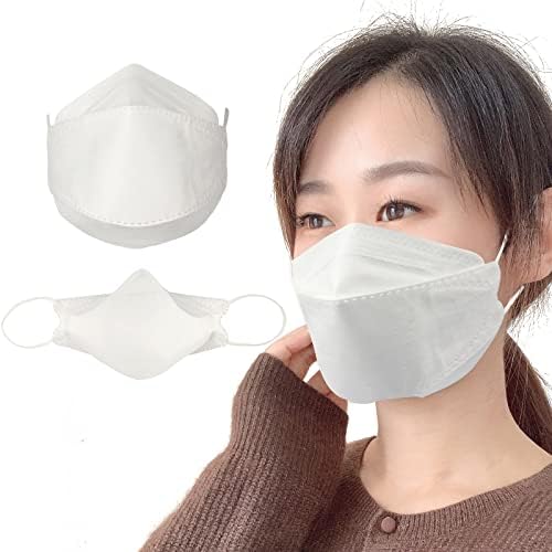 Beyourown KF94 маска 10 компјутери бела маска за еднократна употреба маски за лице за жени мажи деца прашина маска за дишење за девојчиња