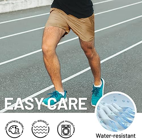 Миер машки 3 инчи Брзо суво трчање шорцеви лагер лесни атлетски тренинзи отпорни на вода Активна облека за поштенски џебови