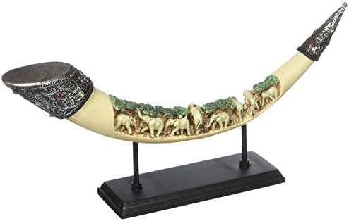 Среќни слонови Скулптура Скулптура од слонова коска од африкански уметнички декор