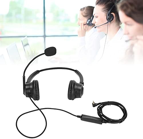 H600d‑2.5-MV Слушалки За Услуги На Клиентите Поддршка За Прилагодување На Јачината На Звукот Телефонски Слушалки Со Микрофон