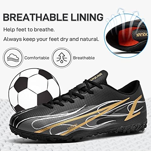 Фудбалски фудбалски фудбалски фудбалски фудбал ги спојуваат атлетските високо-врвни фудбалски чизми шила анти-лизгање на отворено за обука на фудбал