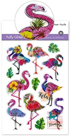 Налепници на фламинго за девојки налепници на Флорида Тропски налепници Сурфаат Бахами Карибите за налепници