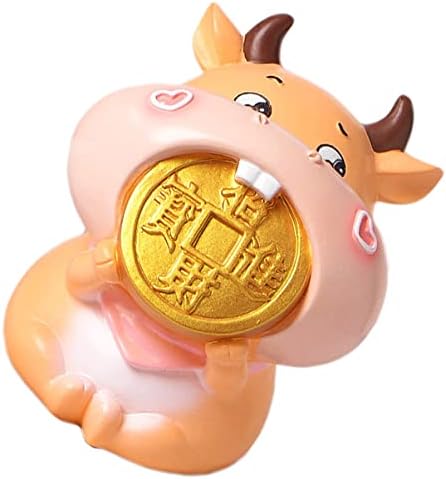 Nolitoy Piggy Bank Piggy Bank Kids Piggy Bank 3pcs ox монета банка цртана монета банка добиток за заштеда на пари кутија 2021 кинеска зодијак