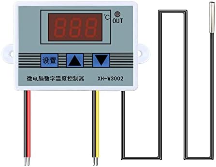 XH -W3002 12/2 24/220V Дигитален LED контролер на температурата 10A Термостат контролен прекинувач сонда со микрокомпјутер на сензори