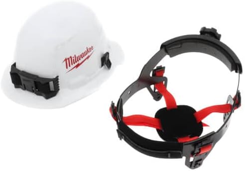 Milwaukee Full Rim Hard Hat со додатоци за завртки од типот 1 класа Ц, бело