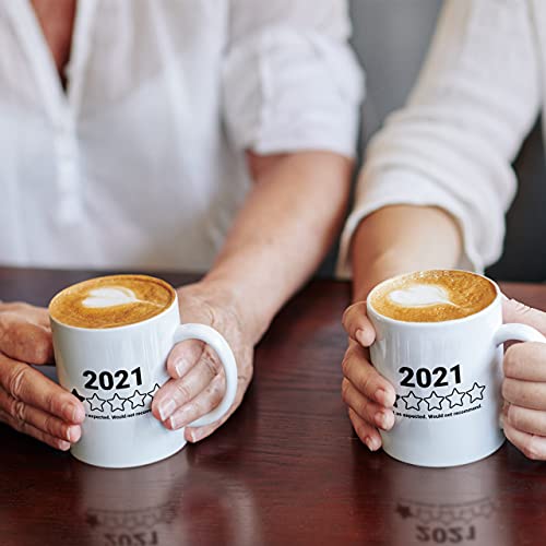 Смешно 2021 Кафе Кригла 2021 Не Како Што Се Очекуваше Пандемија 11оз Чај Чаша За 2021 Социјално Дистанцирање Избори Политика Карантин Подарок За