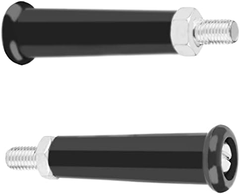 Yinpecly M10 Revolving Clnob Knob Knob Knobs Handgrips навојна пластика метал што се врти зафат за машински алати 2 парчиња