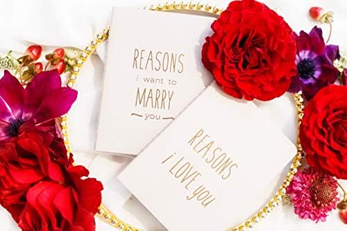 Причини Зошто Сакам Да Се Омажам За Тебе Дневник Лаптоп - Љубовно Писмо Свадба Книга Подарок За Сопруг Или Младоженец На Невестата,