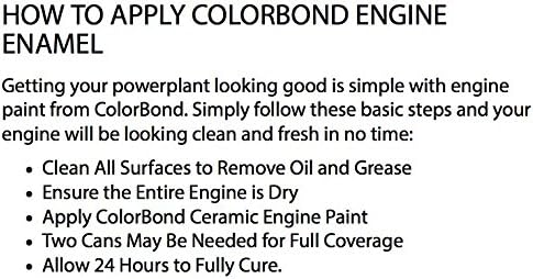 Colorbond Pro Tech Blue Engine Engine Enamel Paint - 12 мл.