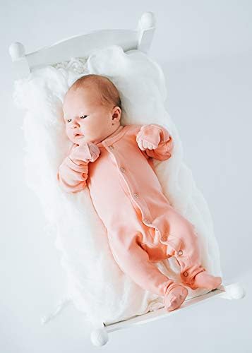 L'OedBaby Unisex-Baby органско памучно нозе во целост