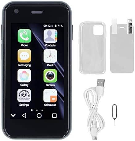 Мал Мобилен Телефон, 4 Основни Двојни Картички Двојна Подготвеност 2mp Предна И 5MP Задна Камера 2.5 Инчен Екран Заштеда На Простор Мини Паметен