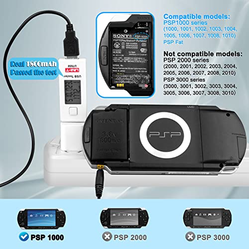 ОСТЕНТ 1800mah 3.6 V Литиум Јонски Ли-Јонски Полимер Батерија На Полнење Замена За Sony PSP 1000 PSP-110 Конзола
