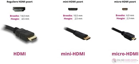 Делок Со Голема Брзина HDMI Кабел Со ETHERNET HDMI Маж на HDMI Микро Д Машки 3D 4 K 1 & nbsp;m Слим Премиум