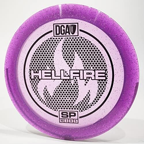 DGA Hellfire Driver Golf Disc, Изберете боја/тежина [Печат и точна боја може да варираат] розова 170-172 грама