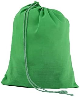 Пакет од 25 - памук за еднократно производство на муслински кеси - повеќенаменска торбичка за складирање на влечење - достапна во бои