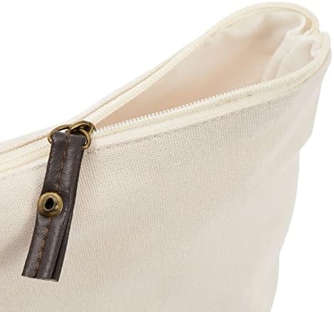 Гламли 6 Спакувајте Мали Платнени Чанти за Шминка со Патент За Жени, 3 Дизајни