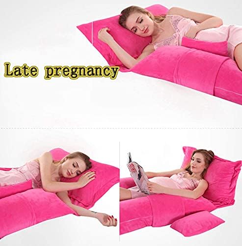 Исклучителни/едноставни перници за бременост за спиење на целосна перница за тело голема надградба на облик и породилна поддршка за бременост