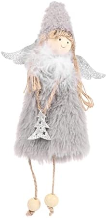 Besportble 1 парчиња кукли со приврзоци пулшено дрво украси за дрво, деверуша предлог кутија забава кукла ангел девојче, виси приврзоци