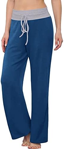 Miashui Plus Size Pant Suits for Women Wusine Casual Women Comfy Pajama Pantans Side Leg Palazzo јога дебели џемпери