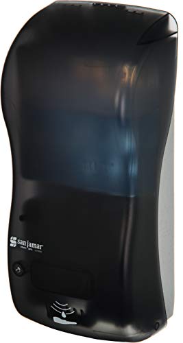 Сан Jamамар SHF900TBK се потпираат на хибриден електронски диспенс на сапун без пена, 825 мл, црн бисер
