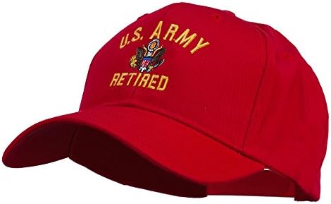 E4Hats.com САД Армијата пензионирана воена воена капа