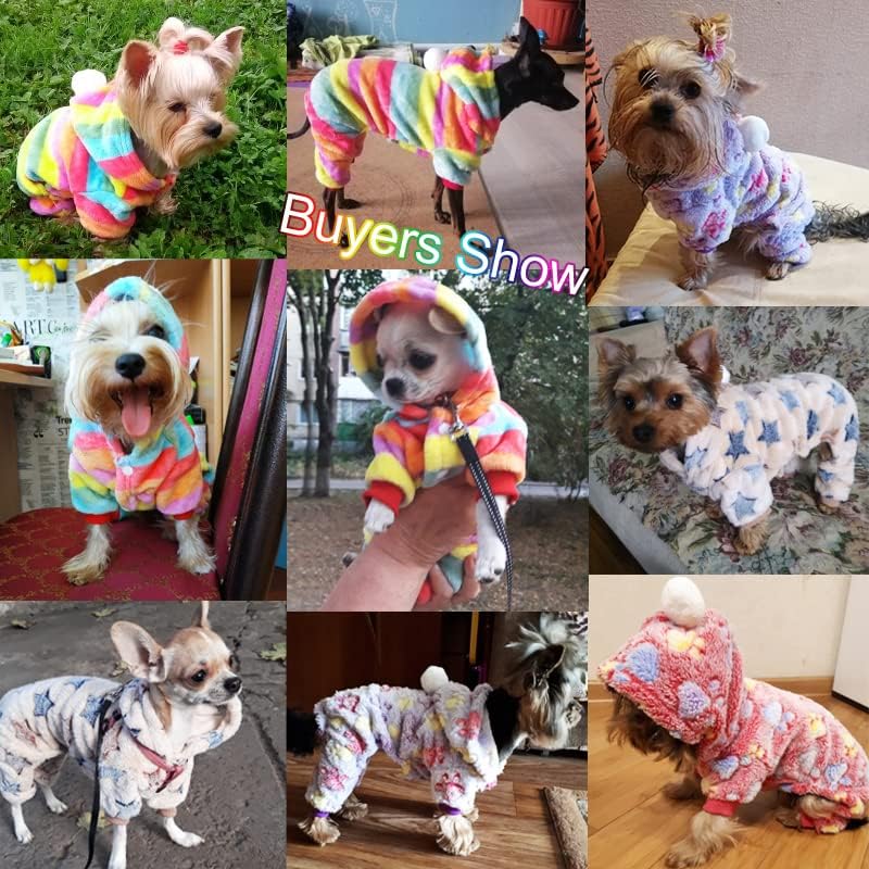 Облека за кучиња пижами руно скок зимска облека за кучиња четири нозе топло милениче облека облека мала кучиња костум црвена л