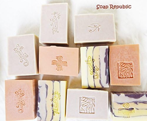 SoapRepublic 'Снегулка' 20x20mm акрилен сапун печат/печат за колачиња/печат на глина