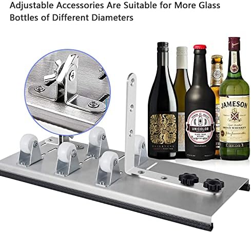 Секач за шишиња со стакло, стакло за секач за шишиња, комплет за алатки за сечење на шише со шишиња за да се исечат шишиња, за вино
